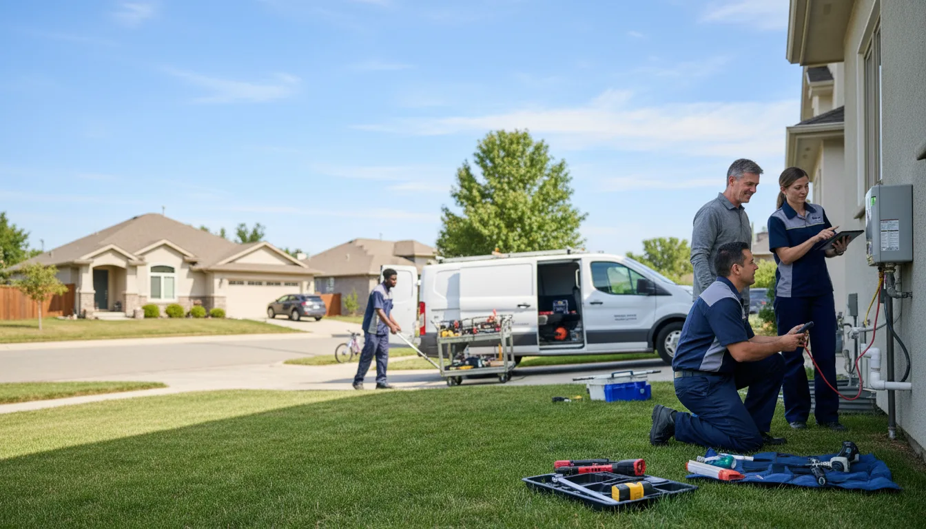 Tankless water heater service in Carol Stream, IL